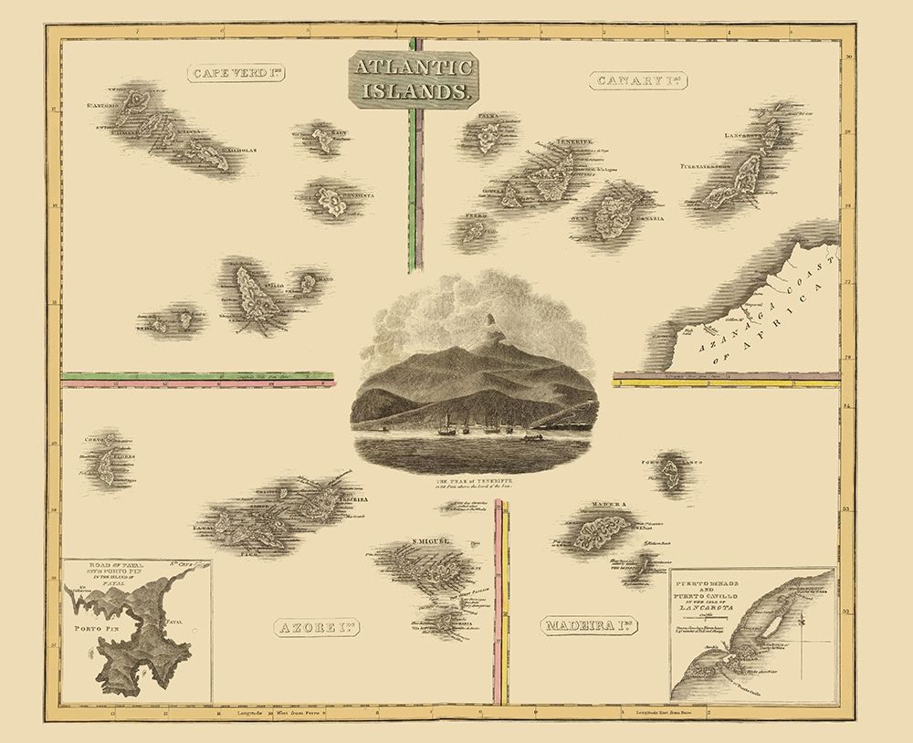 Cape Verde Canary Madeira Azore - Thomson 1814