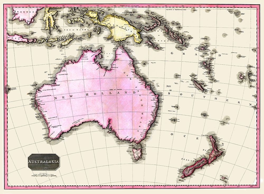 Australia Oceania - Dobson 1818