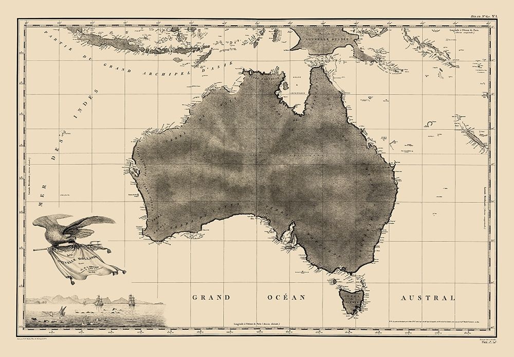 Australia - Freycinet 1811