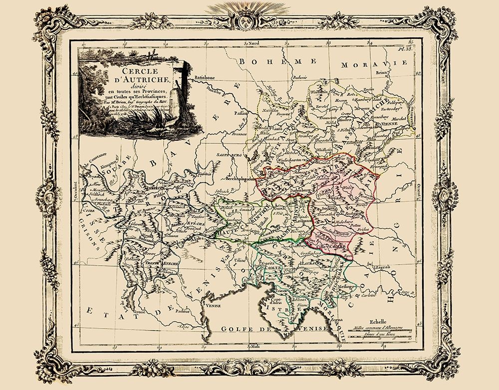 Austria with Provinces - Tour 1786