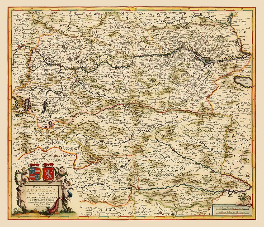 Austria - De Wit 1688