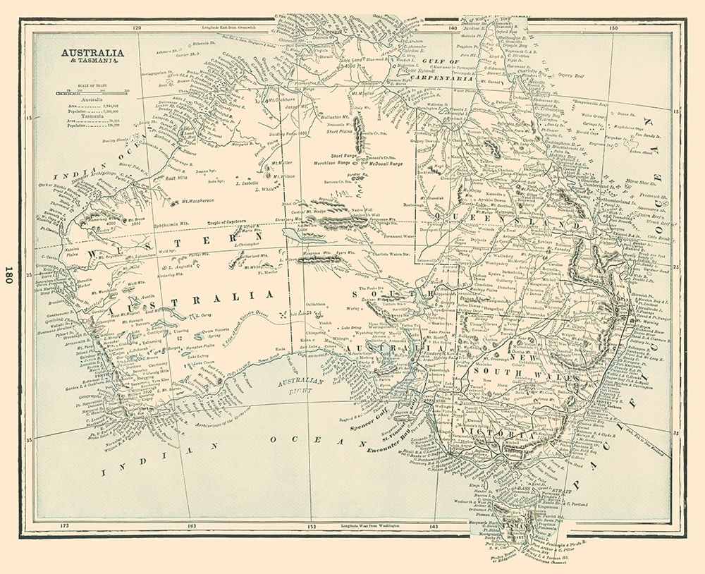 Australia Tasmania - Rathbun 1893
