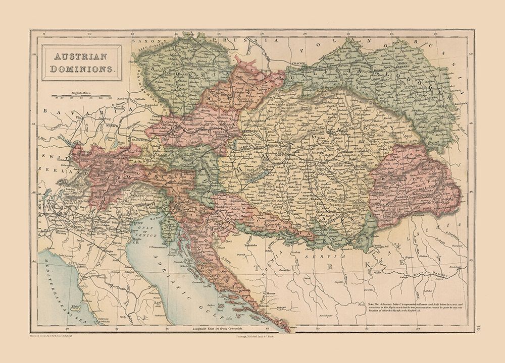 Austrian Dominions - Black 1867
