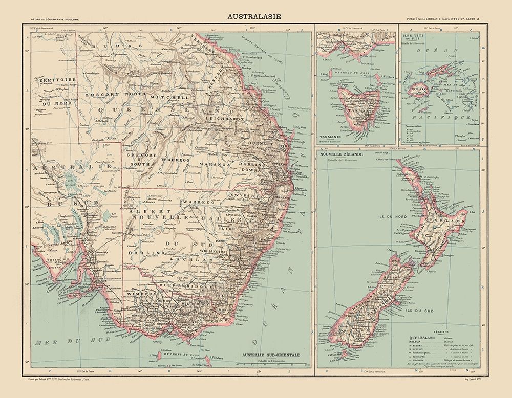 South East Australia - Schrader 1908
