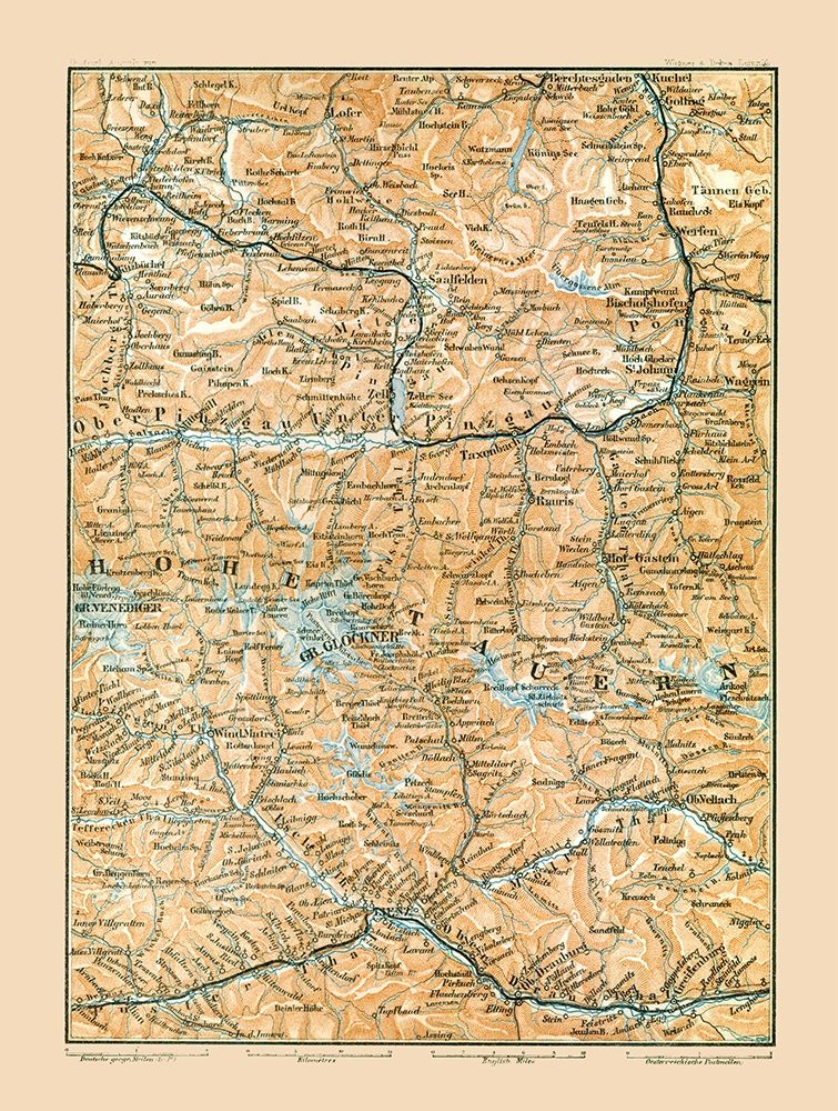 Central Austria - Baedeker 1896