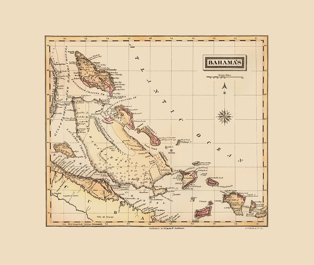 Bahamas - Lucas 1823