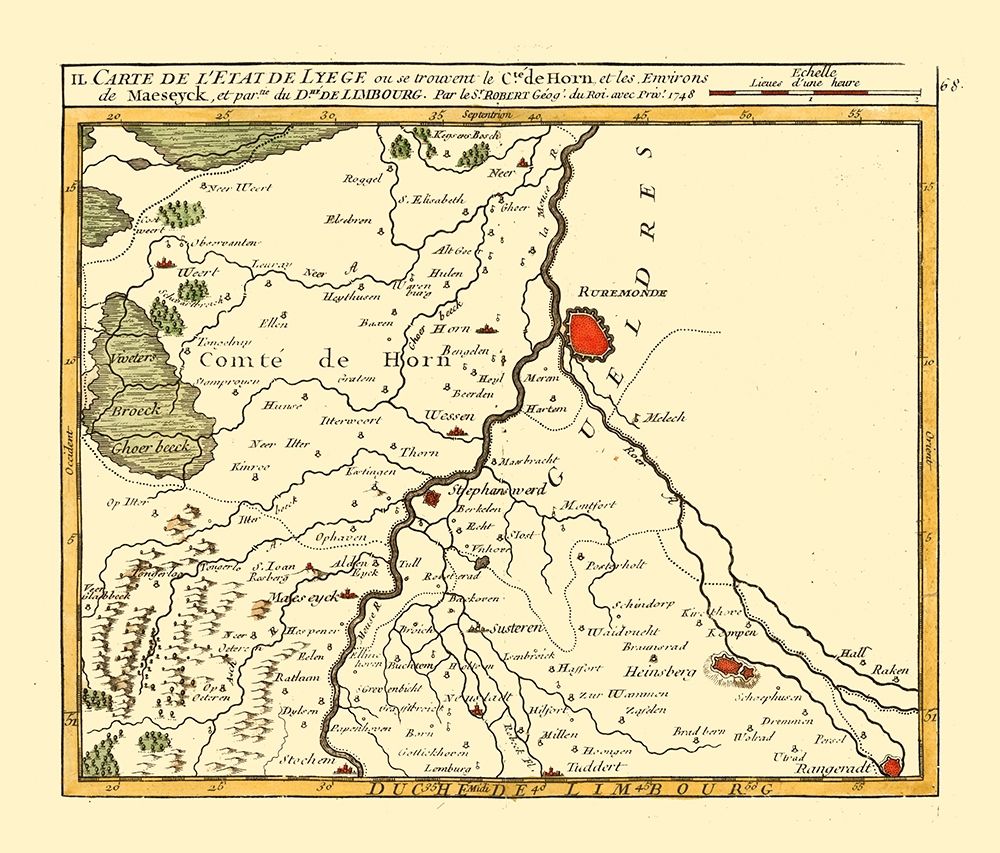 Liege Belgium - Robert 1748