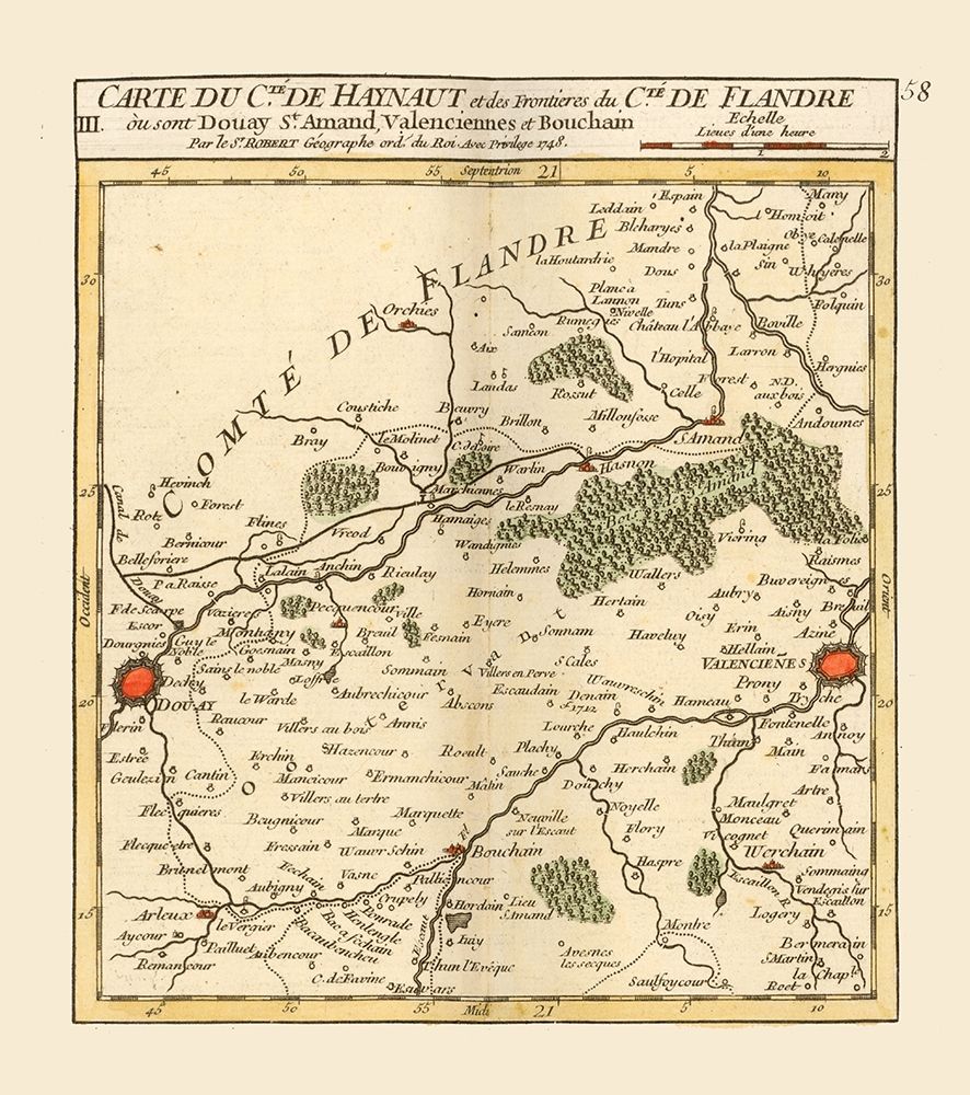 Hainaut Flanders Belgium - Robert 1748