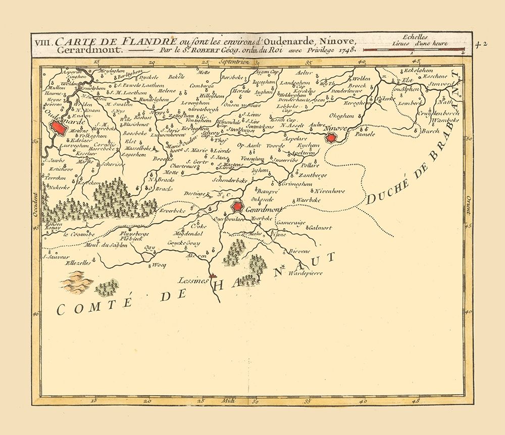 Oudenaarde Belgium - Robert 1748