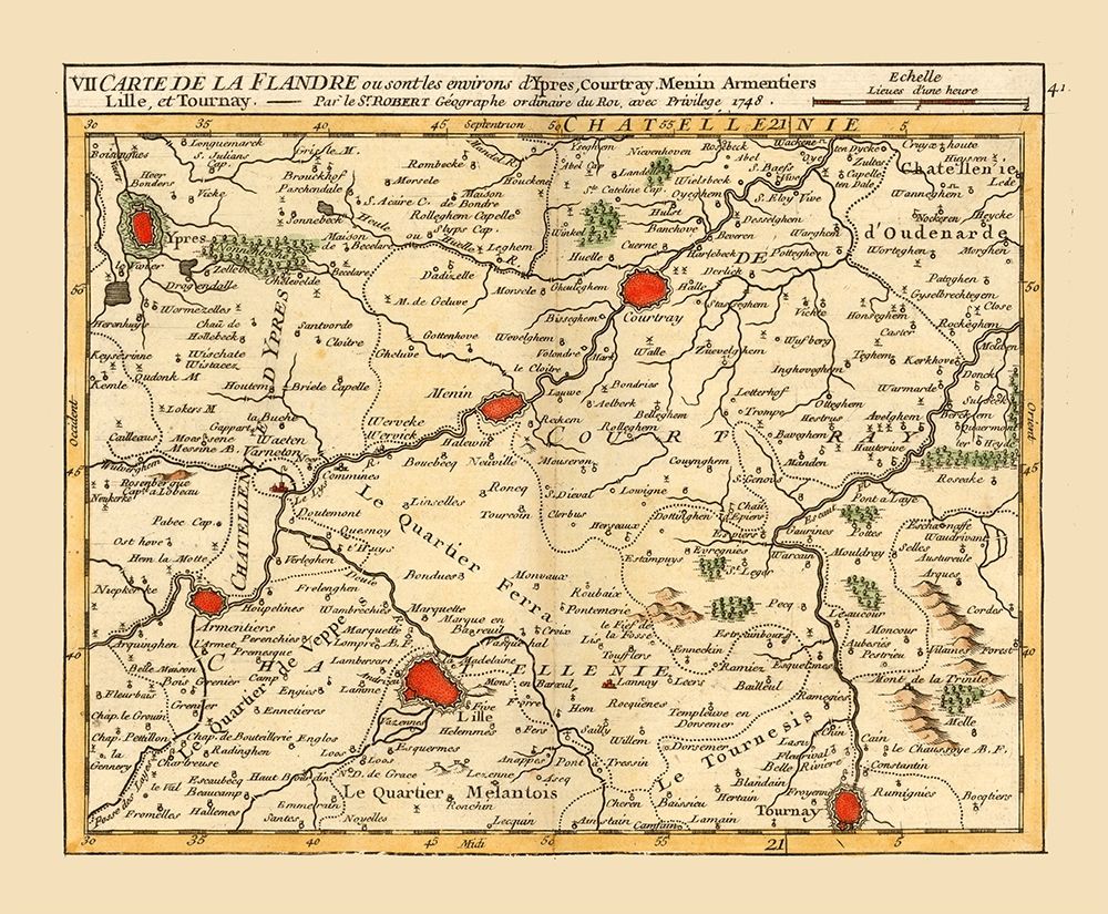 Ypres Environs Belgium - Robert 1748