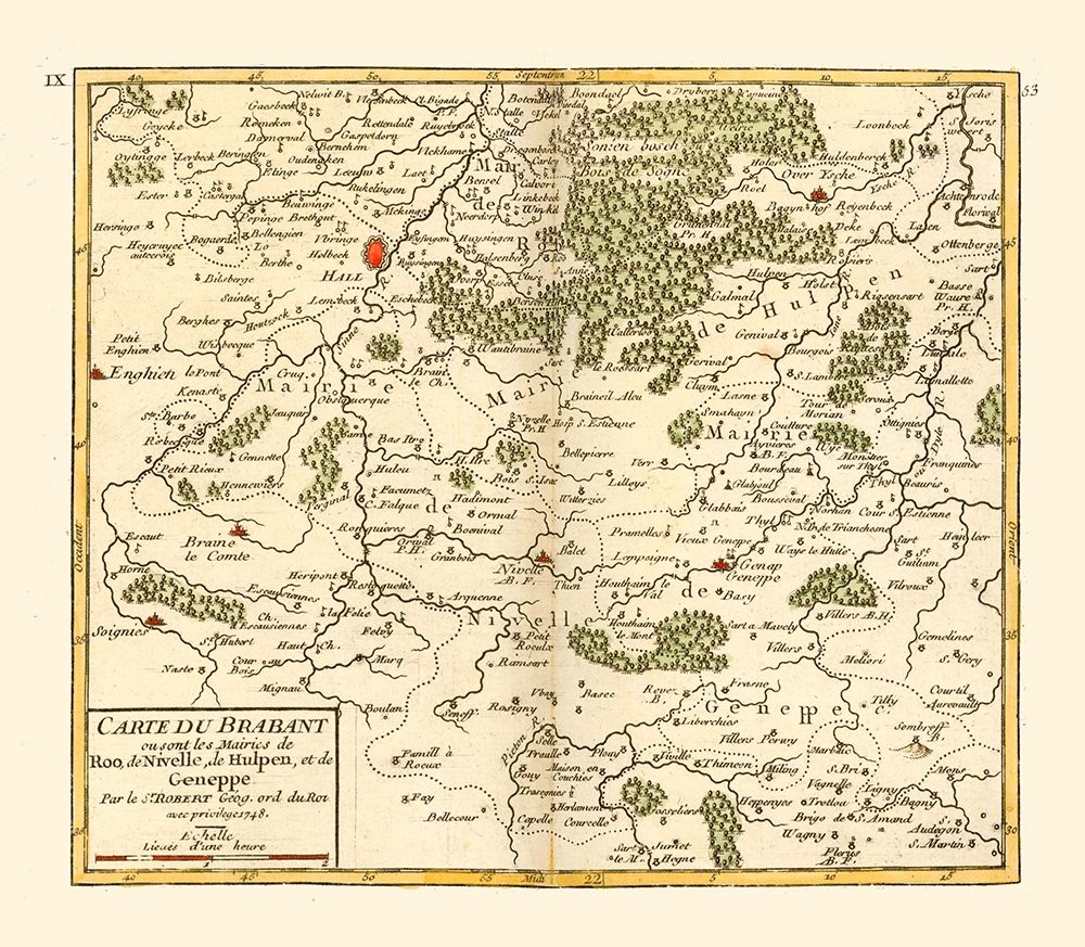 Hulpe Nivelles Genappe Belgium - Robert 1748