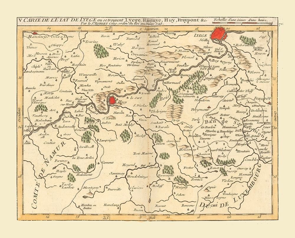 Liege Belgium - Robert 1748