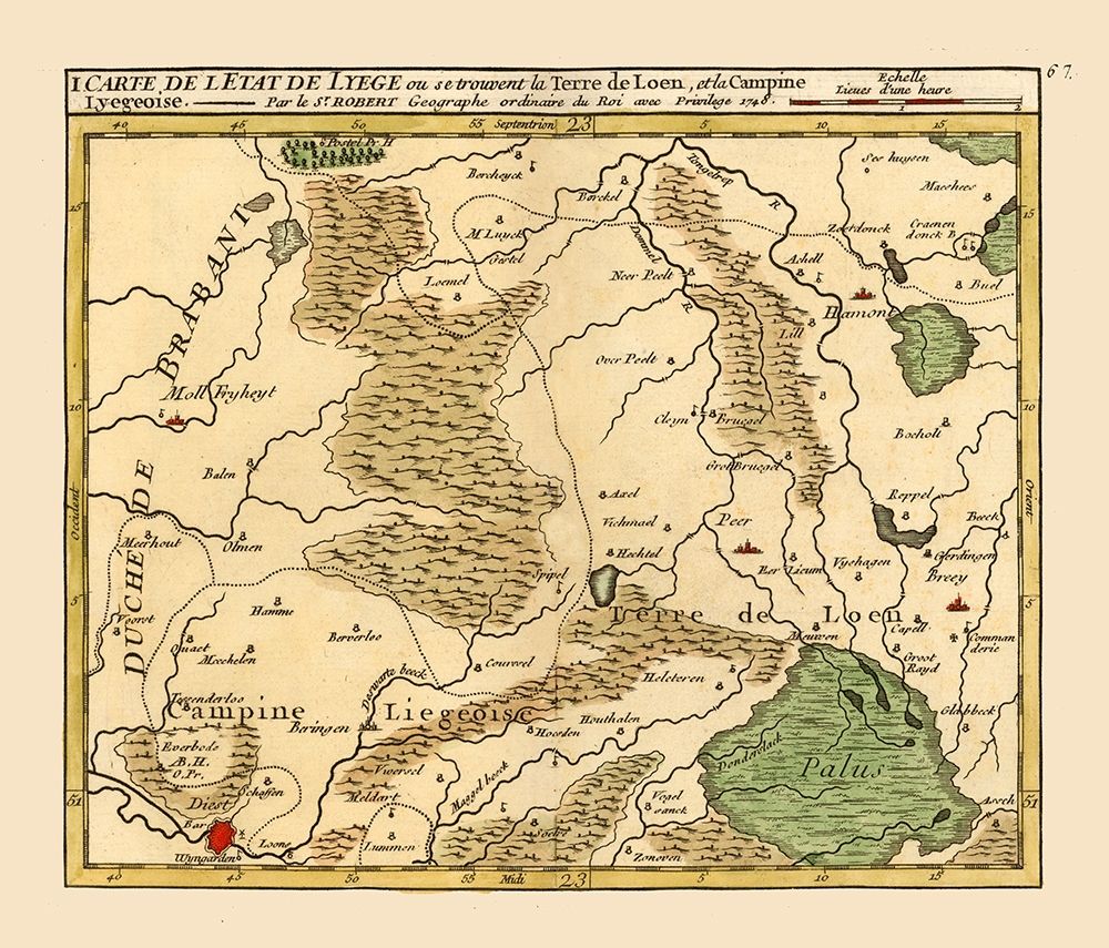 Flemish Region Belgium - Robert 1748
