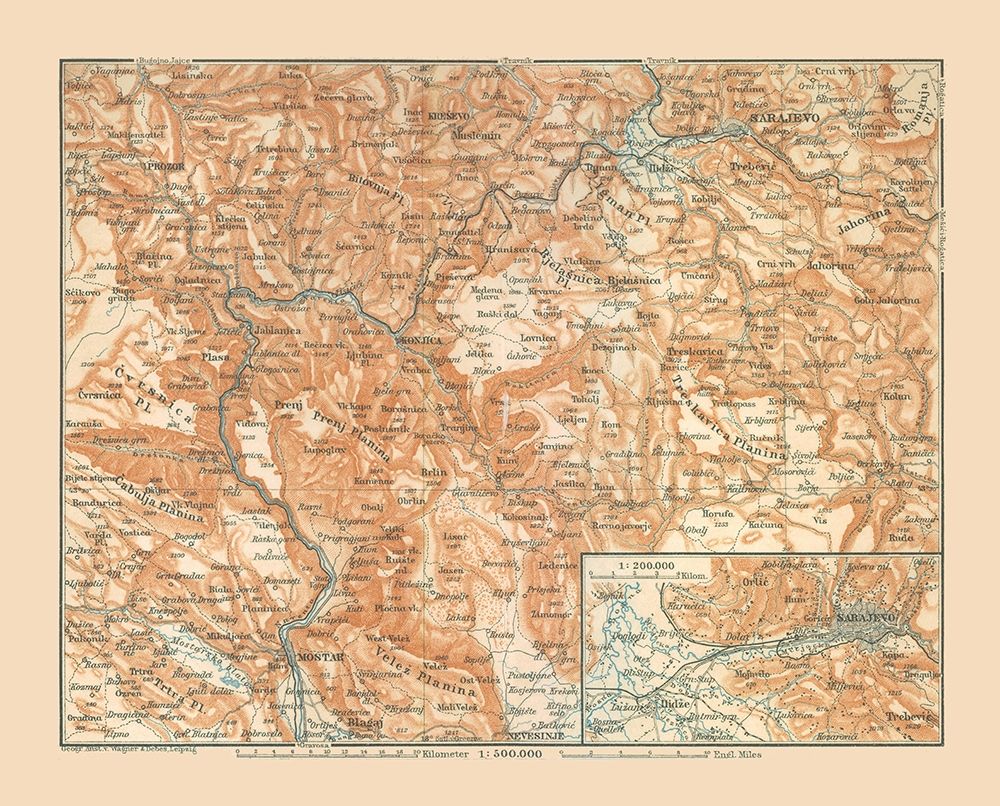 Prenj Planina Bosnia Herzegovina Europe