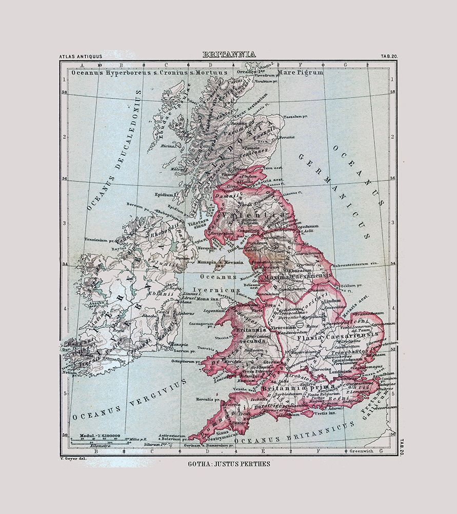 British Isles - Perthes 1896