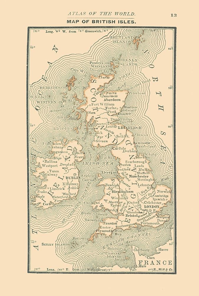 British Isles - Alden 1886