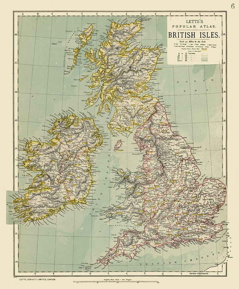 British Isles - Letts