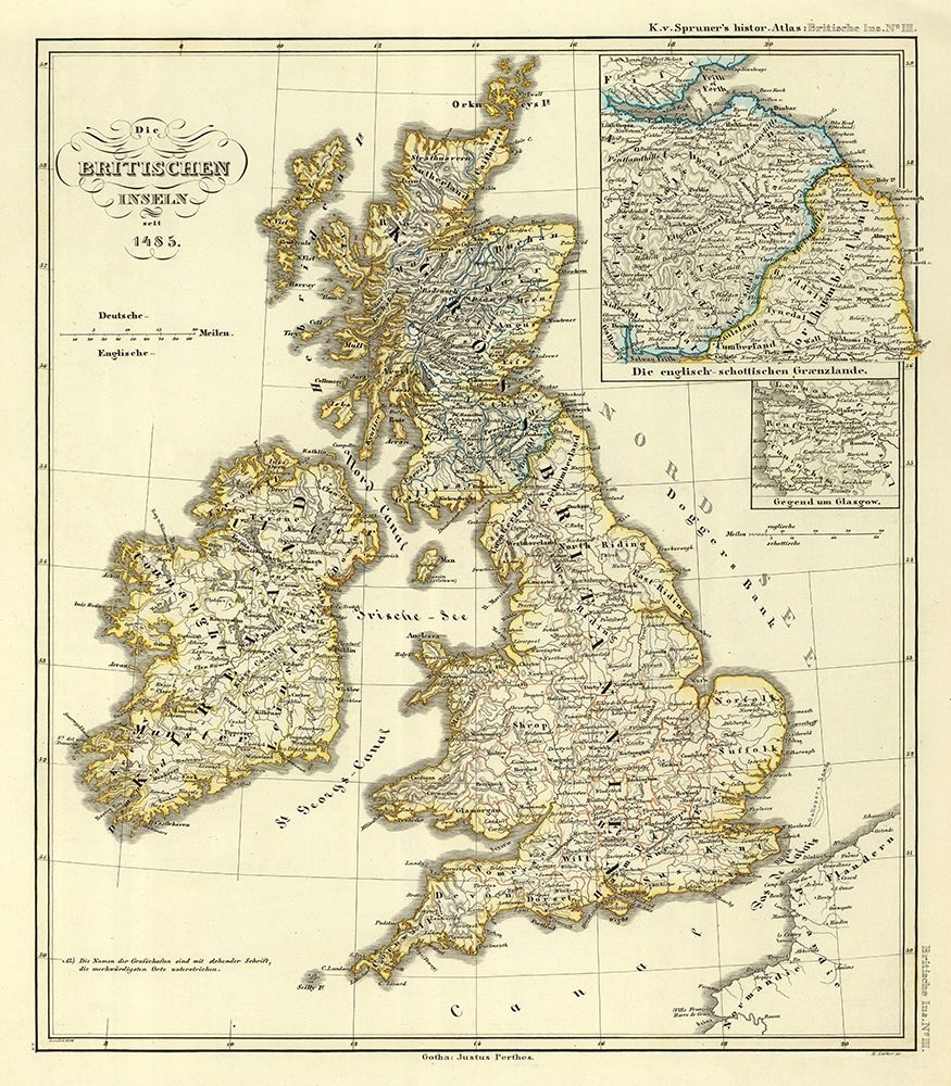 British Isles - Spruner 1485