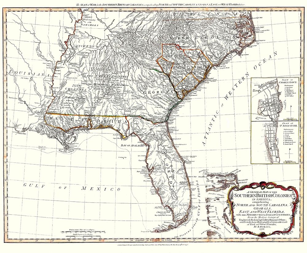 United States Southern British Colonies