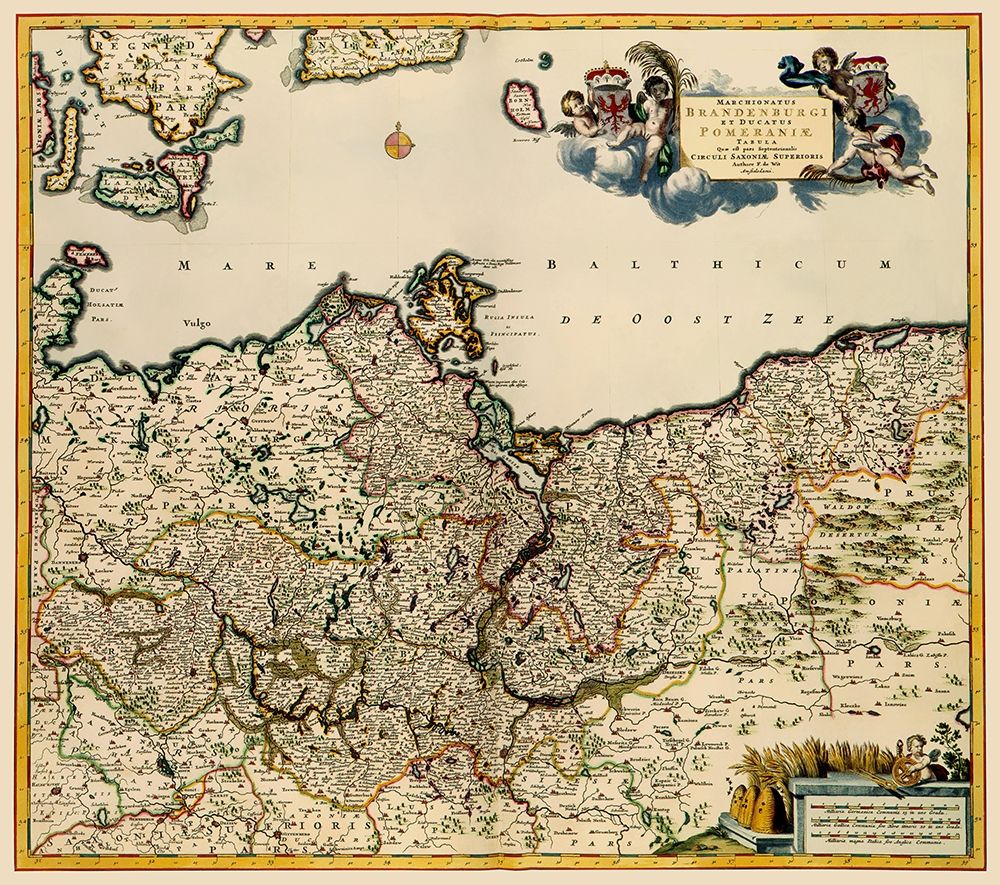 Brandenburg Germany - De Wit 1688