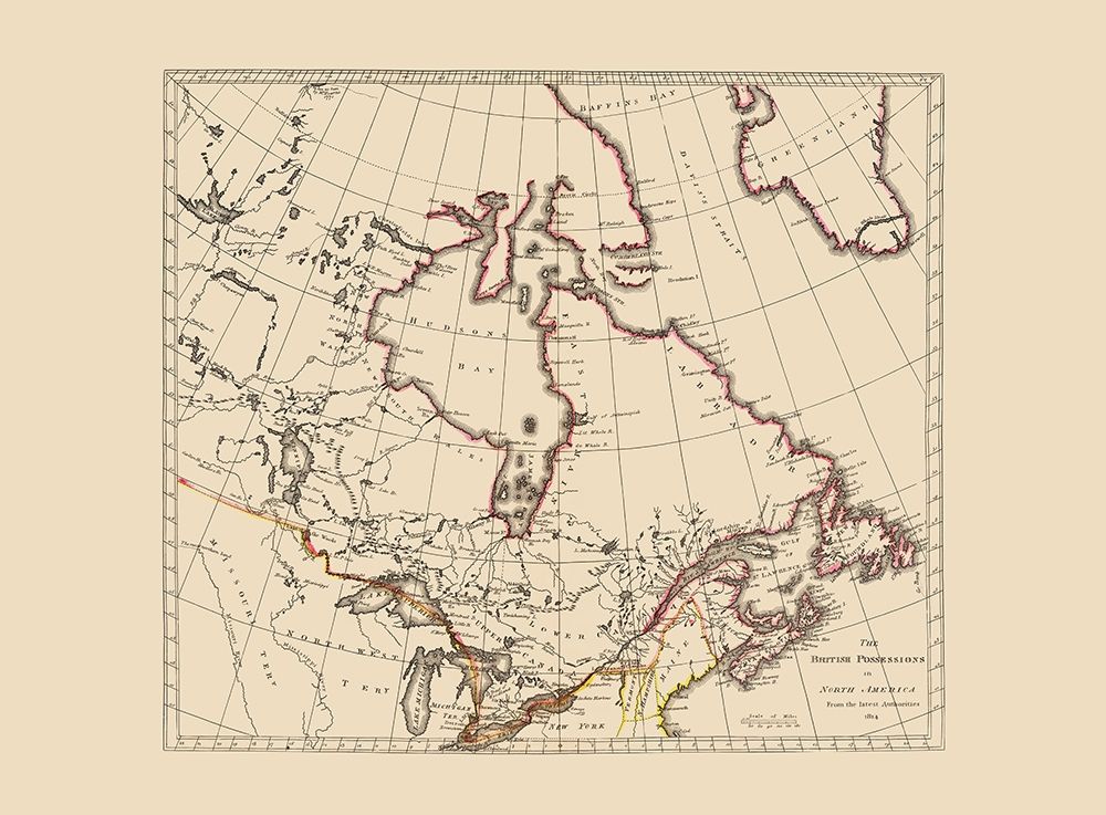 British Possessions Canada United States