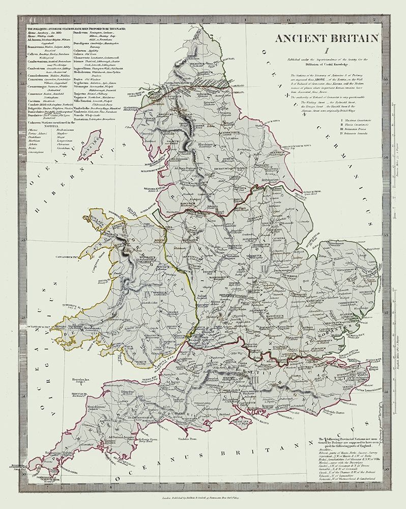 Ancient Britain United Kingdom - Baldwin 1830