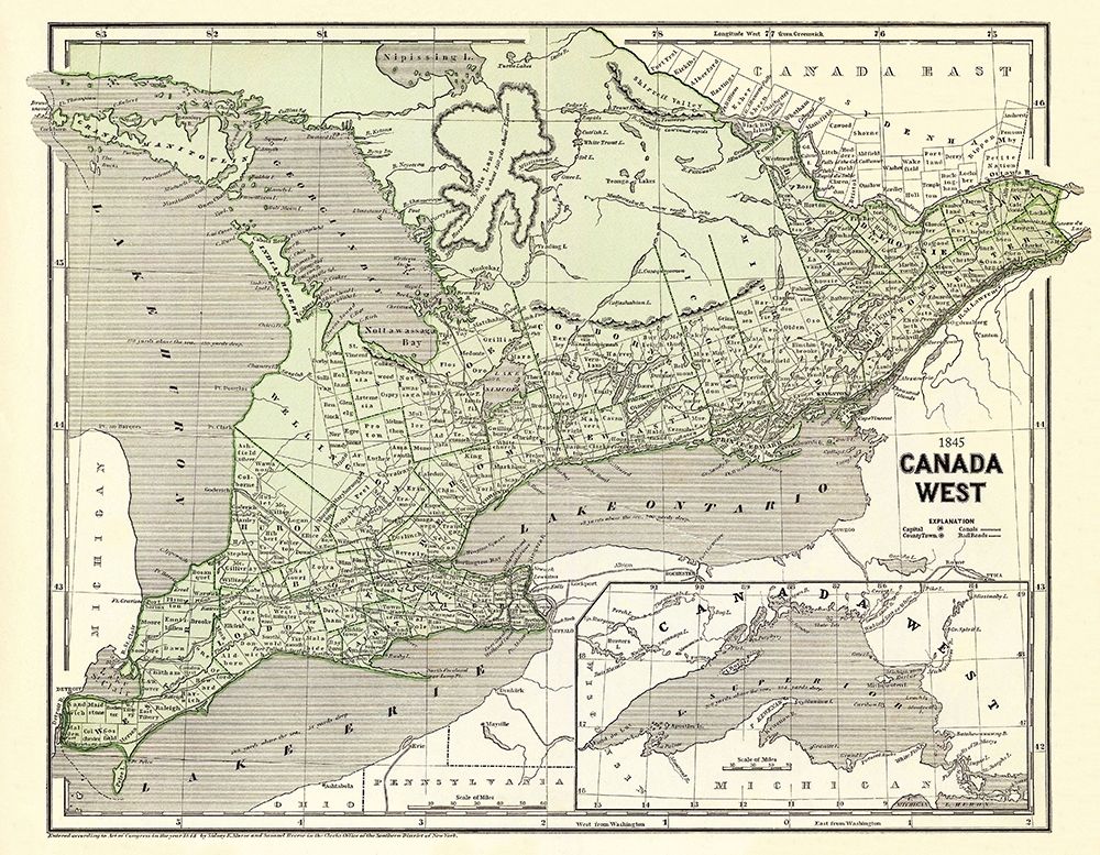 West Canada - Morse 1845