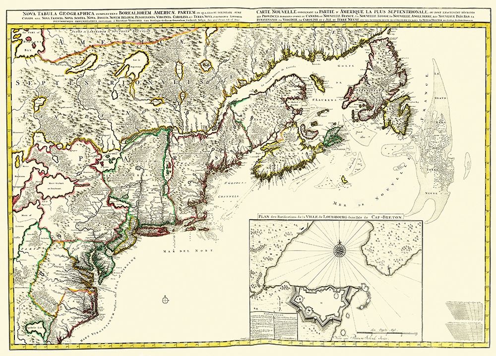 New England Canada - 1695