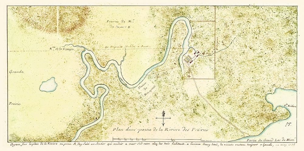 River of Prairies Black River Quebec Canada - 1735