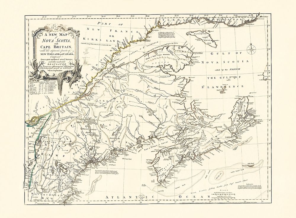 Nova Scotia Cape Breton New England Canada US