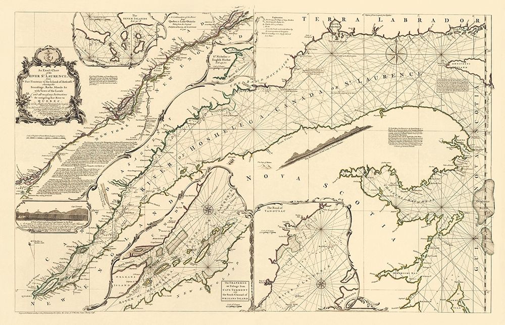 St Laurence River Fort Frontenac Isle Anticost