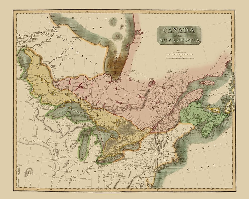 Nova Scotia Canada - Thomson 1817