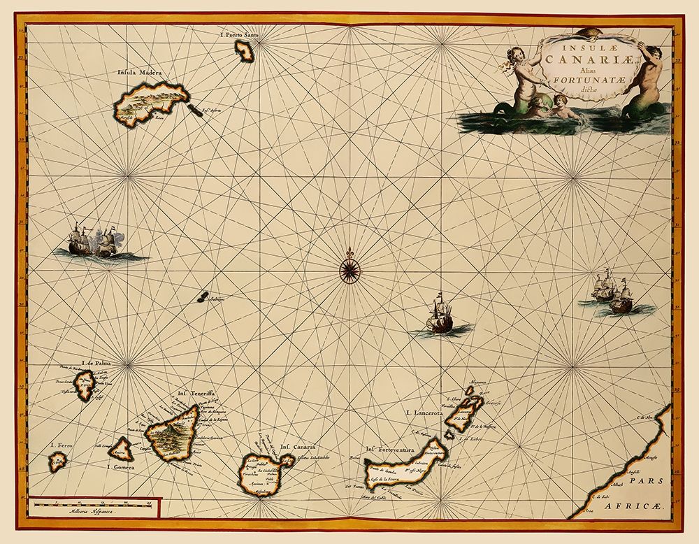 Canary Islands Spain - Ogilby 1667