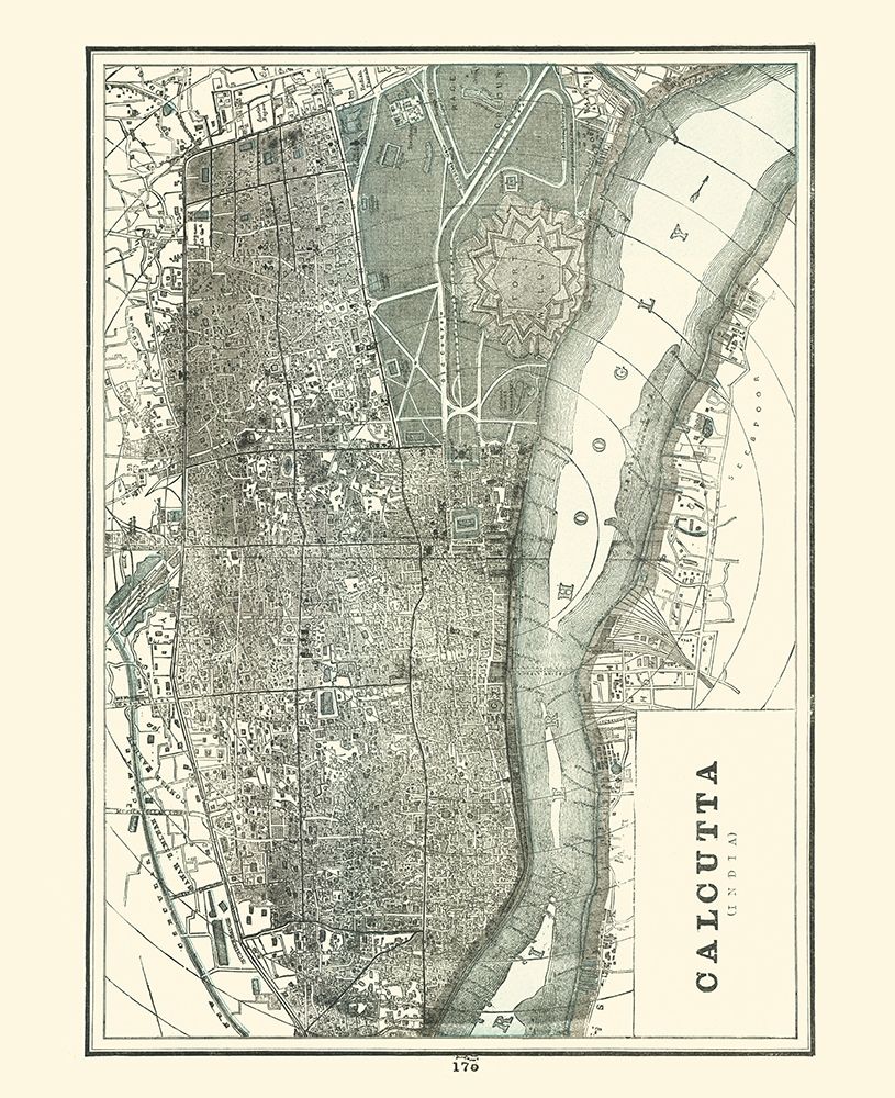 Asia Calcutta India - Rathbun 1893