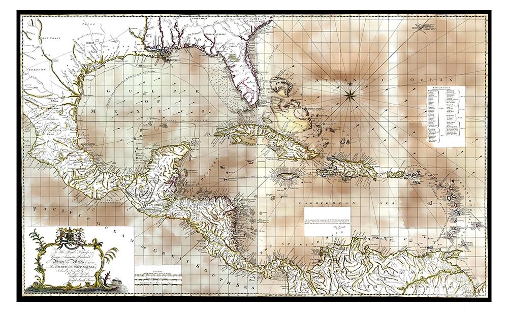 Caribbean Sea Honduras Costa Rica - Speer 1774