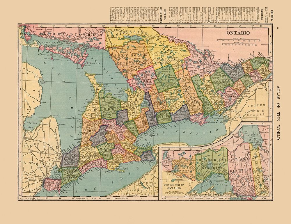 Ontario Canada - Hammond 1910