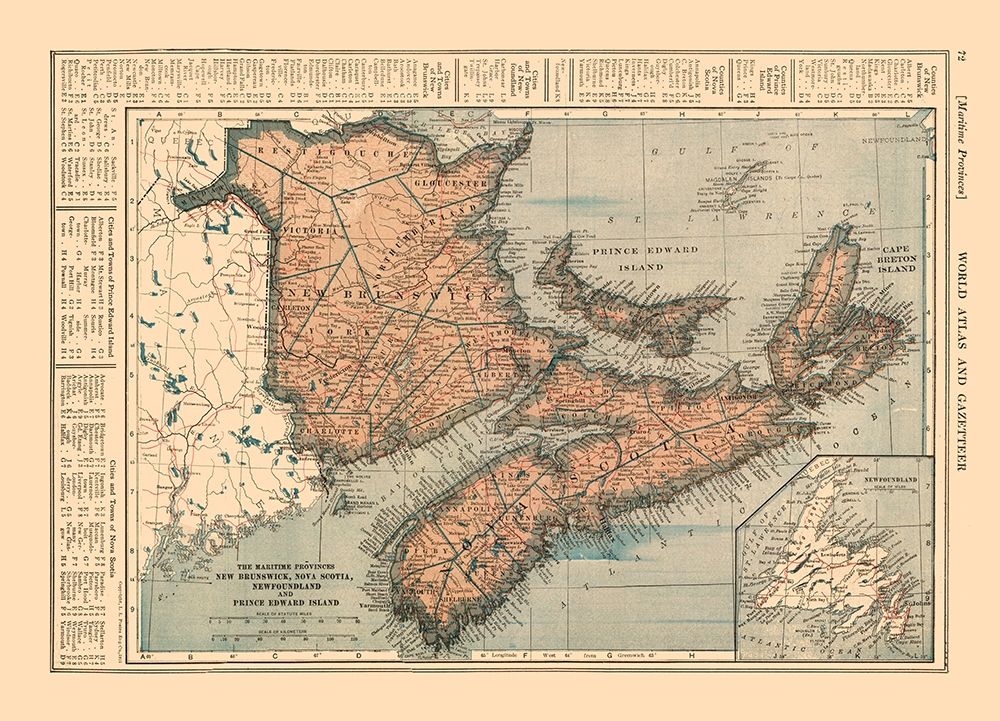 Maritime Provinces Canada - Reynold 1921