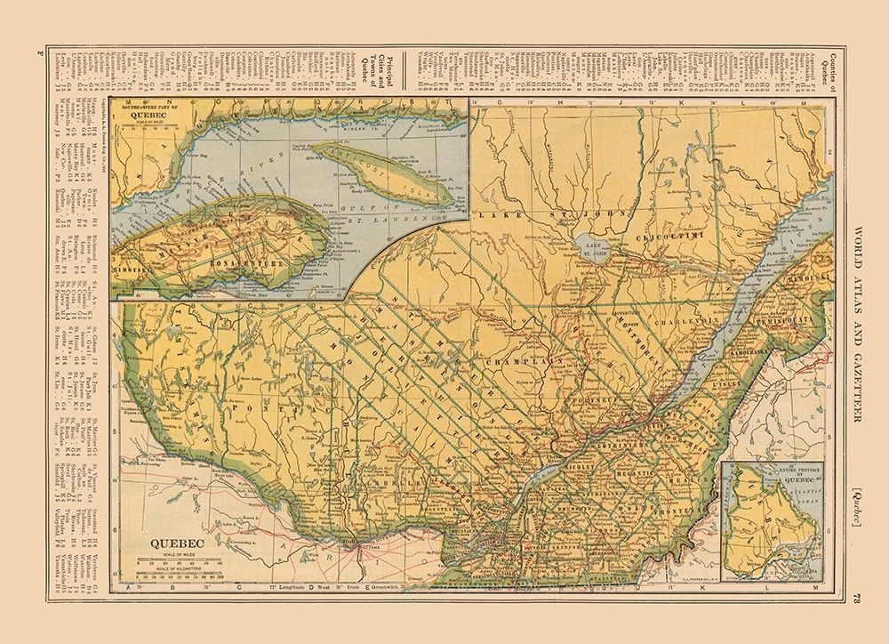 Quebec Canada - Reynold 1921