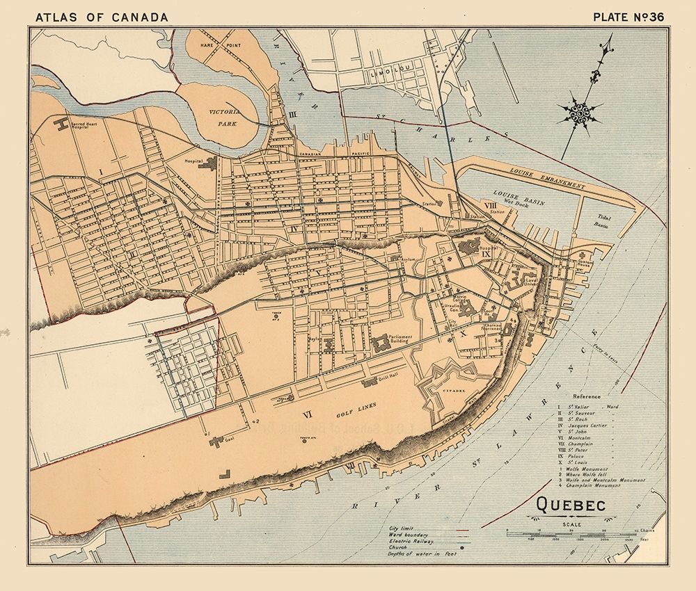 Quebec Canada - White 1906