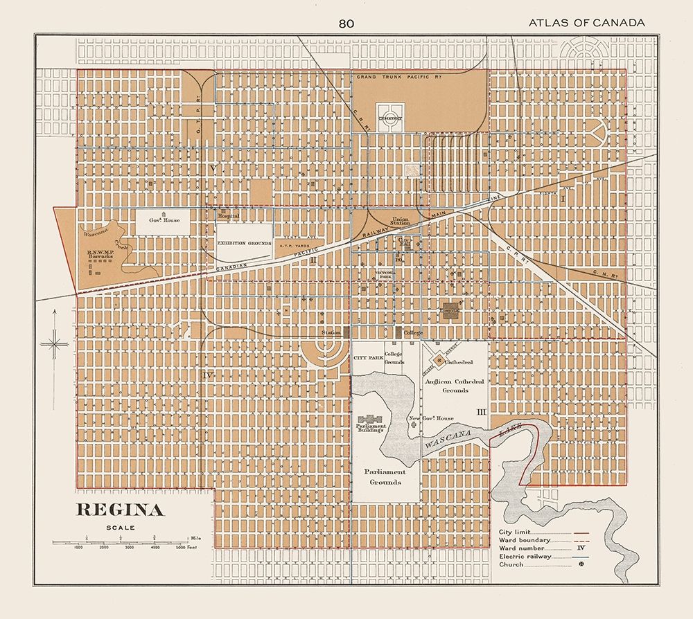 Regina Canada - Chalifour 1915