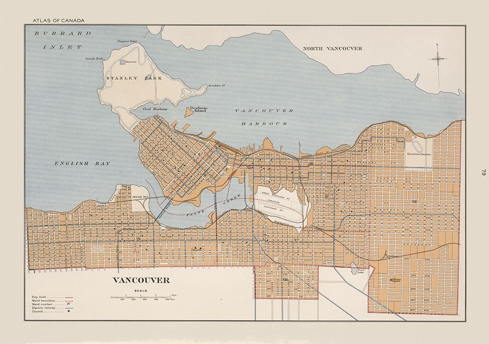 Vancouver Canada - Chalifour 1915