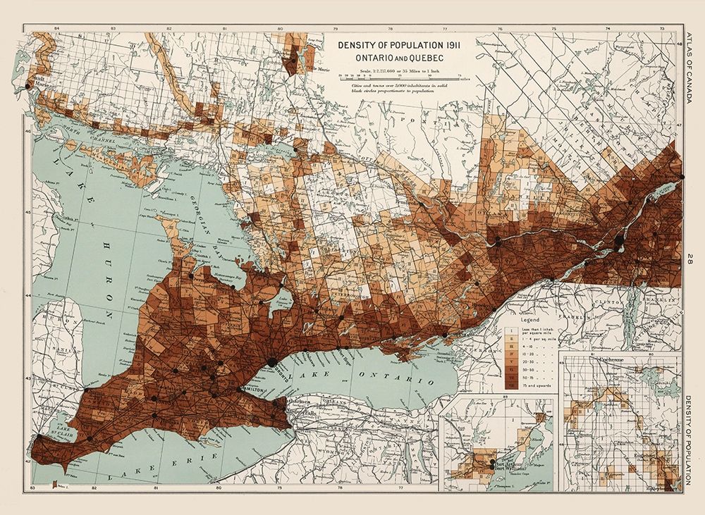 Ontario Quebec Canada 1911 - Chalifour 1915