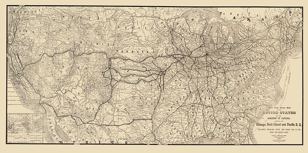 Chicago, Rock Island and Pacific Railroad 1879