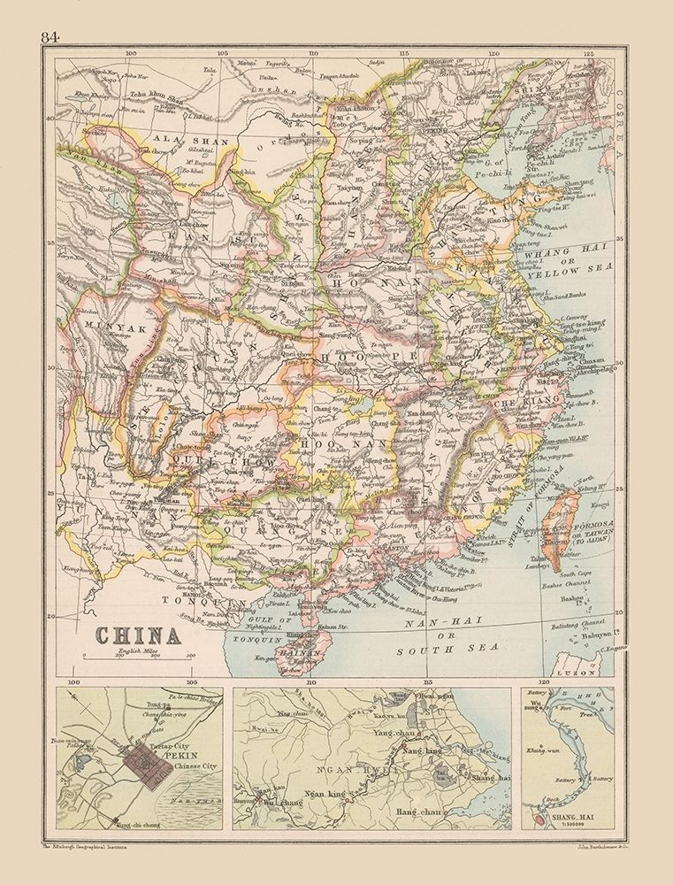 China - Bartholomew 1892