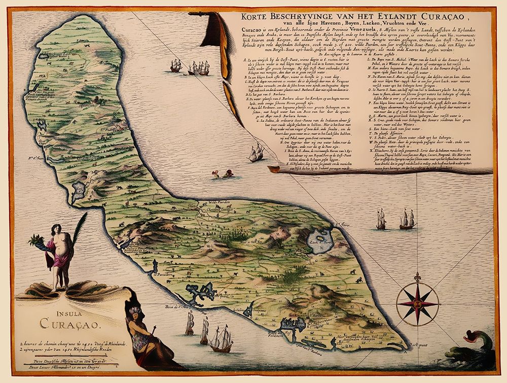 Caribbean Curacao - 1690