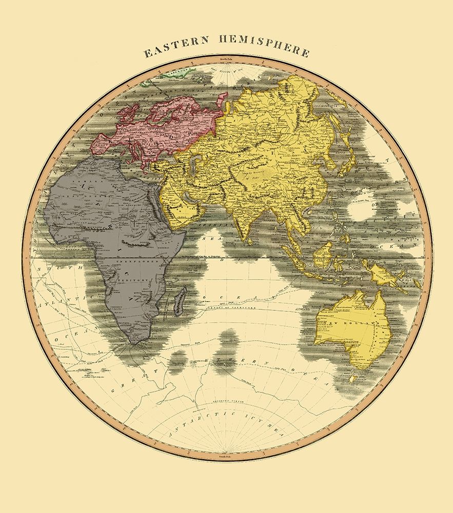 Eastern Hemisphere - Thomson 1814