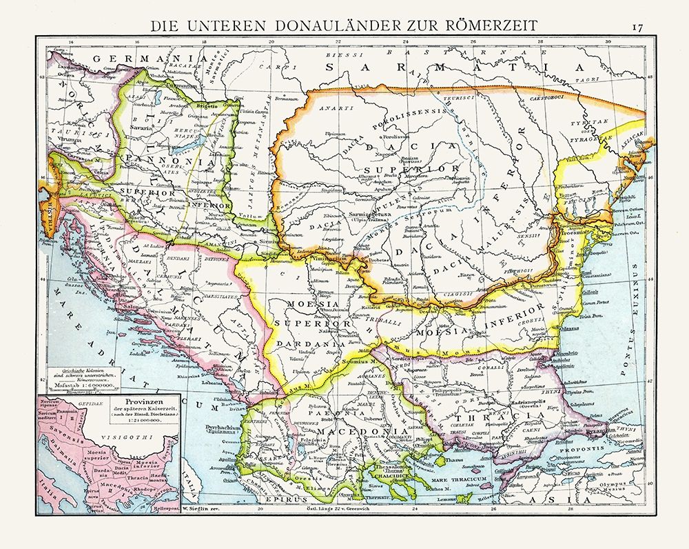 Lower Danubian Countries Roman Empire Europe