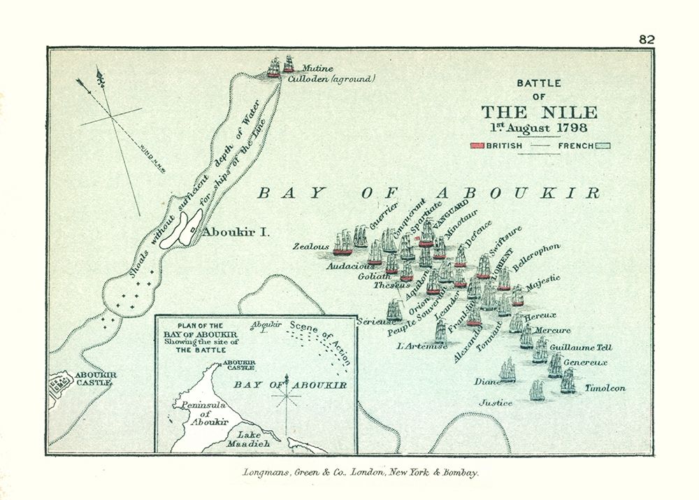 Africa Battle of the Nile 1798 Egypt