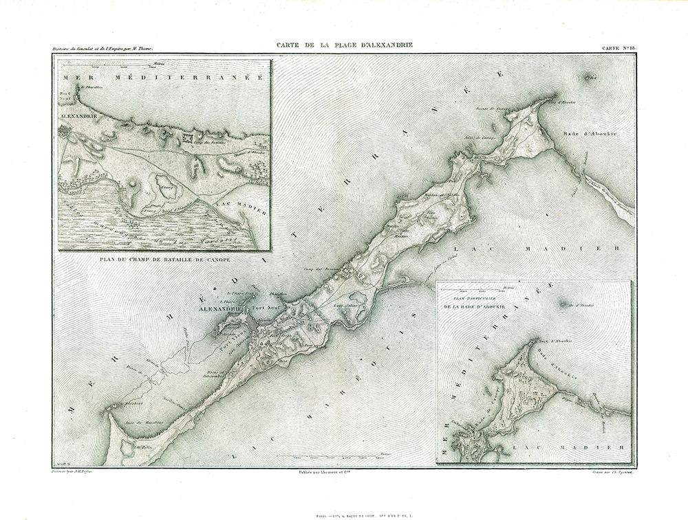 Alexandria - Egypt - Thiers 1866