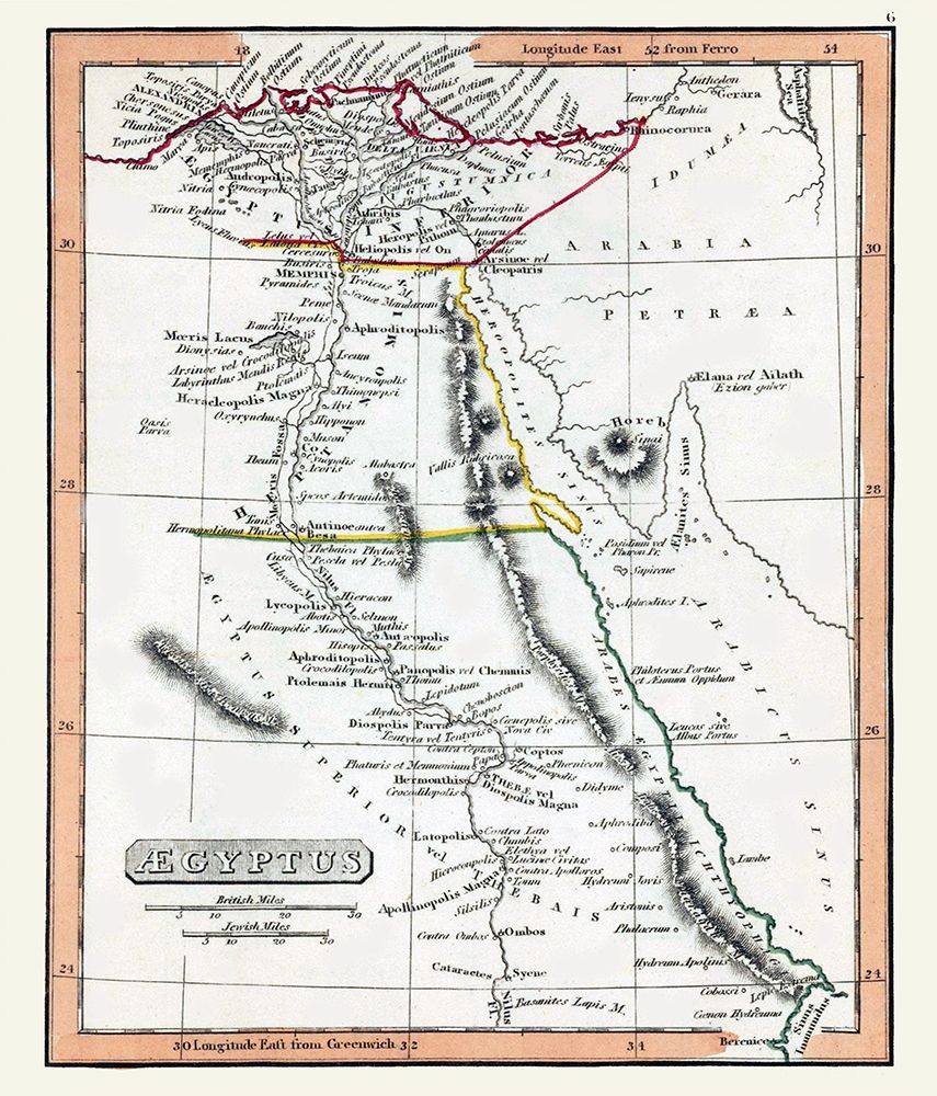 Africa Egypt - Fenner 1830
